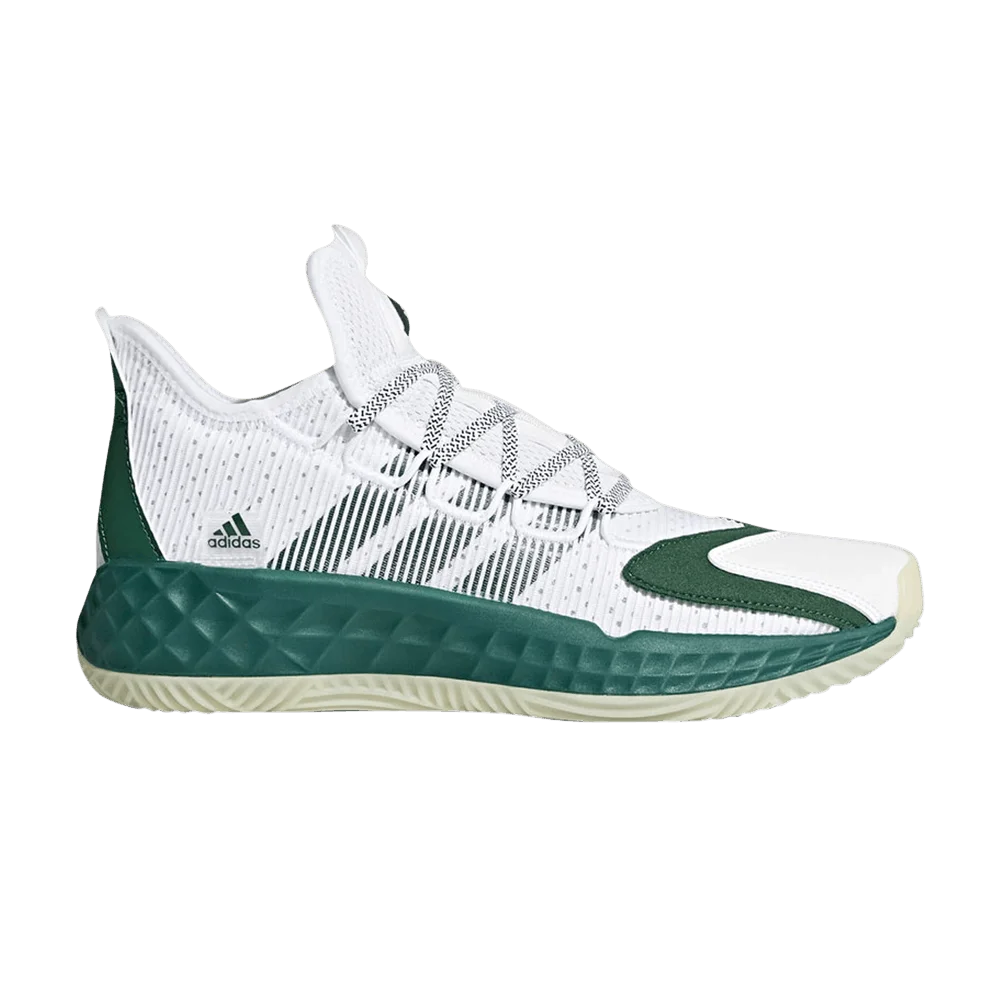 Krossovki-adidas-Pro-Boost-Low-White-Dark-Green