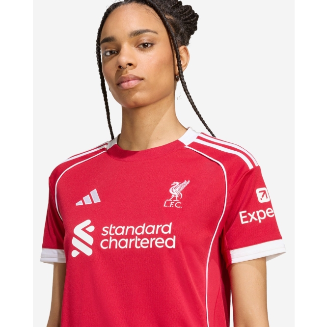 Женское футбольное джерси Liverpool FC adidas Womens 25/26 Home Jersey