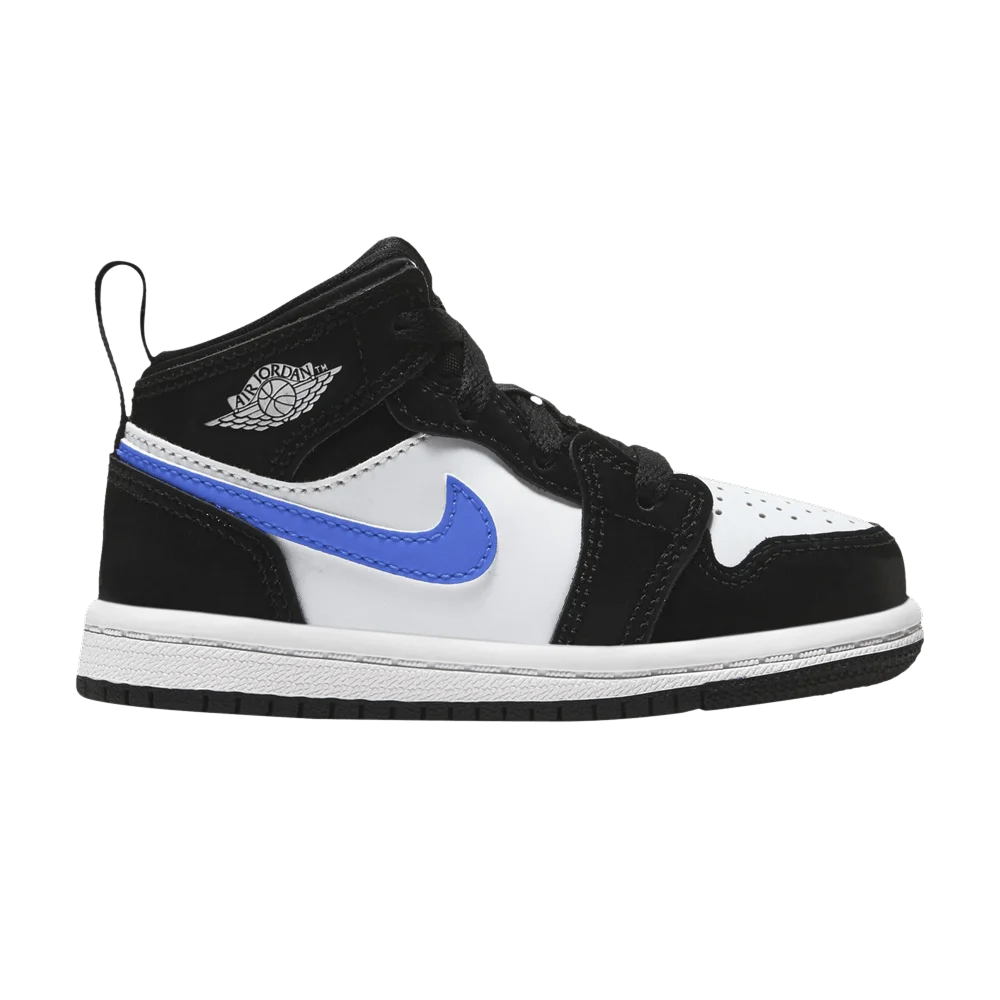 Krossovki-Air-Jordan-1-Mid-TD-Black-Racer-Blue