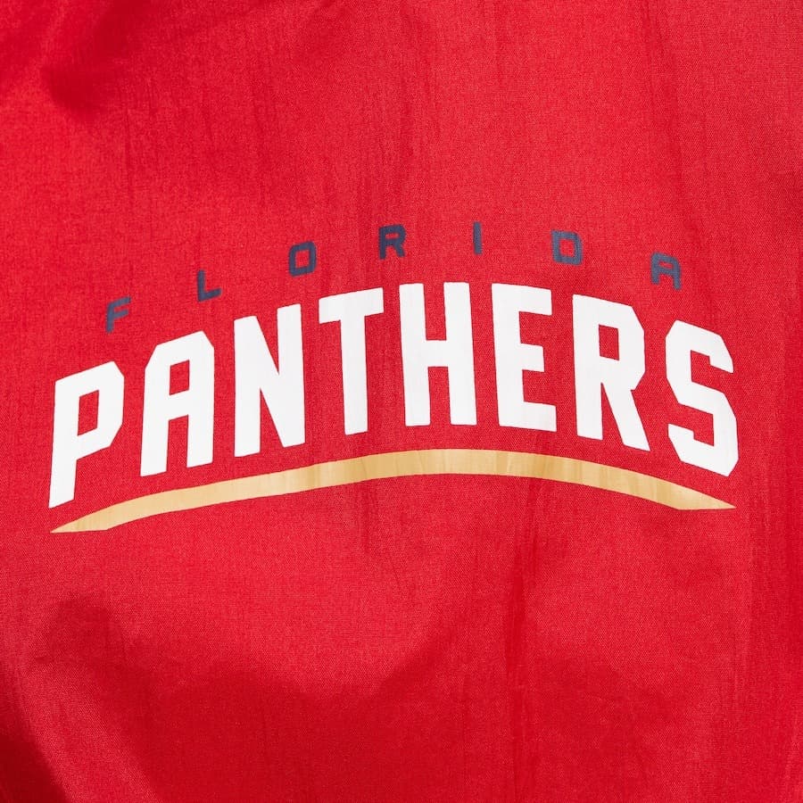 Ветровка с капюшоном Mitchell & Ness Navy Florida Panthers Big Shot Premium Winbreaker Full-Zip Jacket