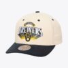 Mitchell-Ness-Cream-Milwaukee-Brewers-Horizon-Pro-Crown-Snapback-Hat-100x100
