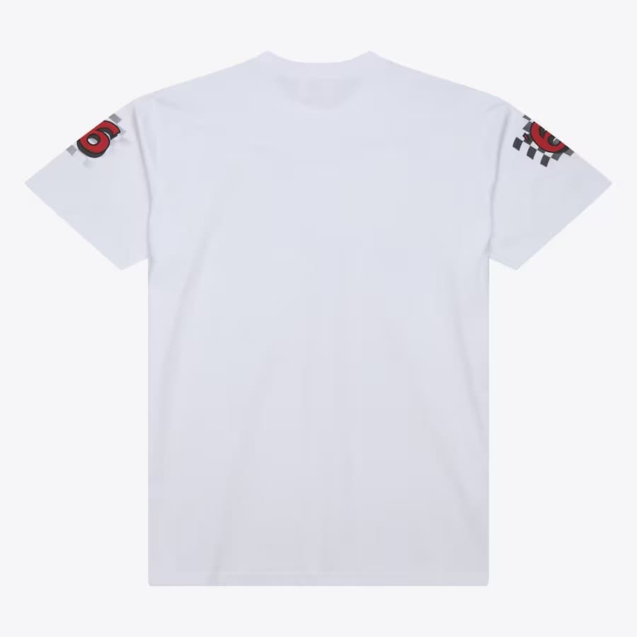 Футболка Mitchell & Ness White Chicago Bulls Speedway T-Shirt