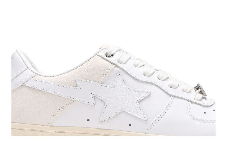 Кроссовки Bapesta Low 'Suede Heel - White'