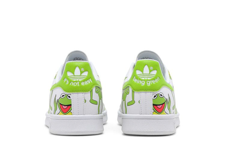 Кроссовки The Muppets x adidas Stan Smith 'Kermit The Frog Allover Print'