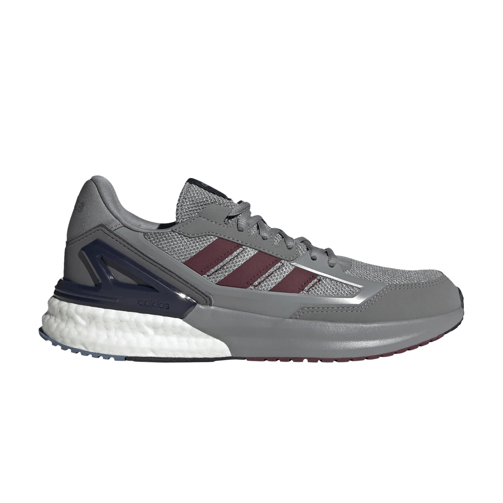 Кроссовки Adidas Nebzed Super Boost 'Grey Burgundy'