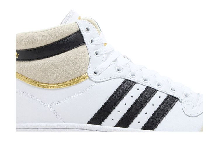 Кроссовки adidas Top Ten High 'White Black Gold'