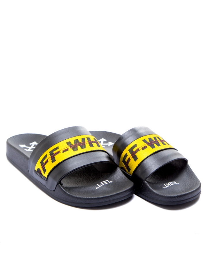 Сланцы Off-White Industrial Sliders Black