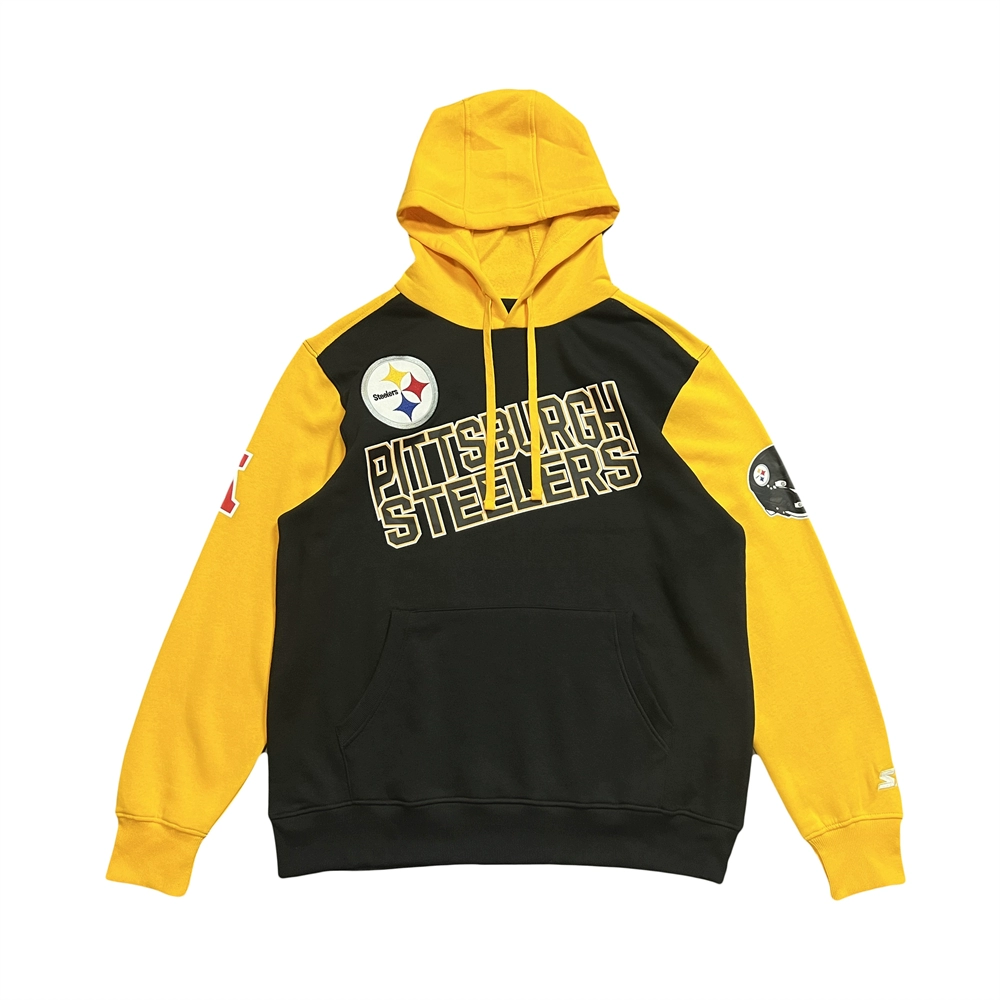 Спортивная толстовка Star co-branded football front and back printed embroidery sweatshirt