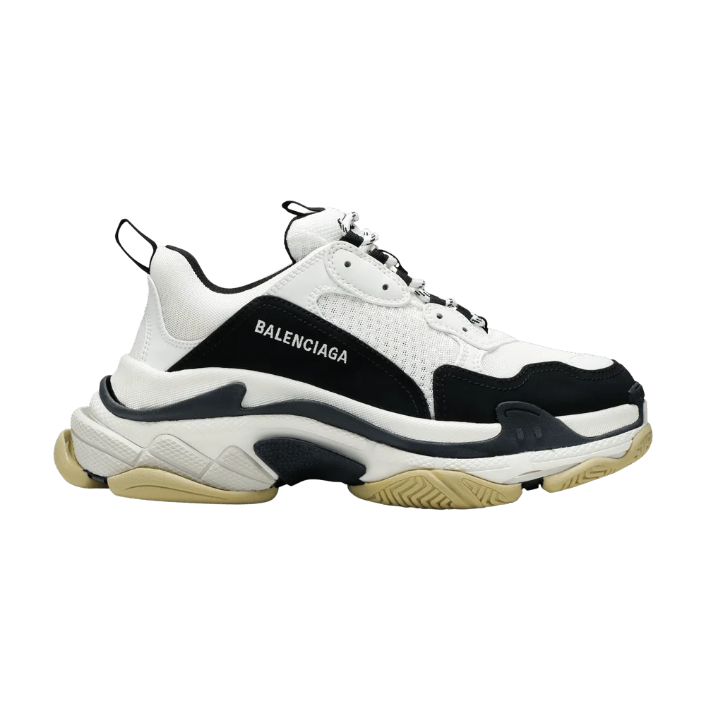 Кроссовки Balenciaga Triple S Sneaker 'White Black'