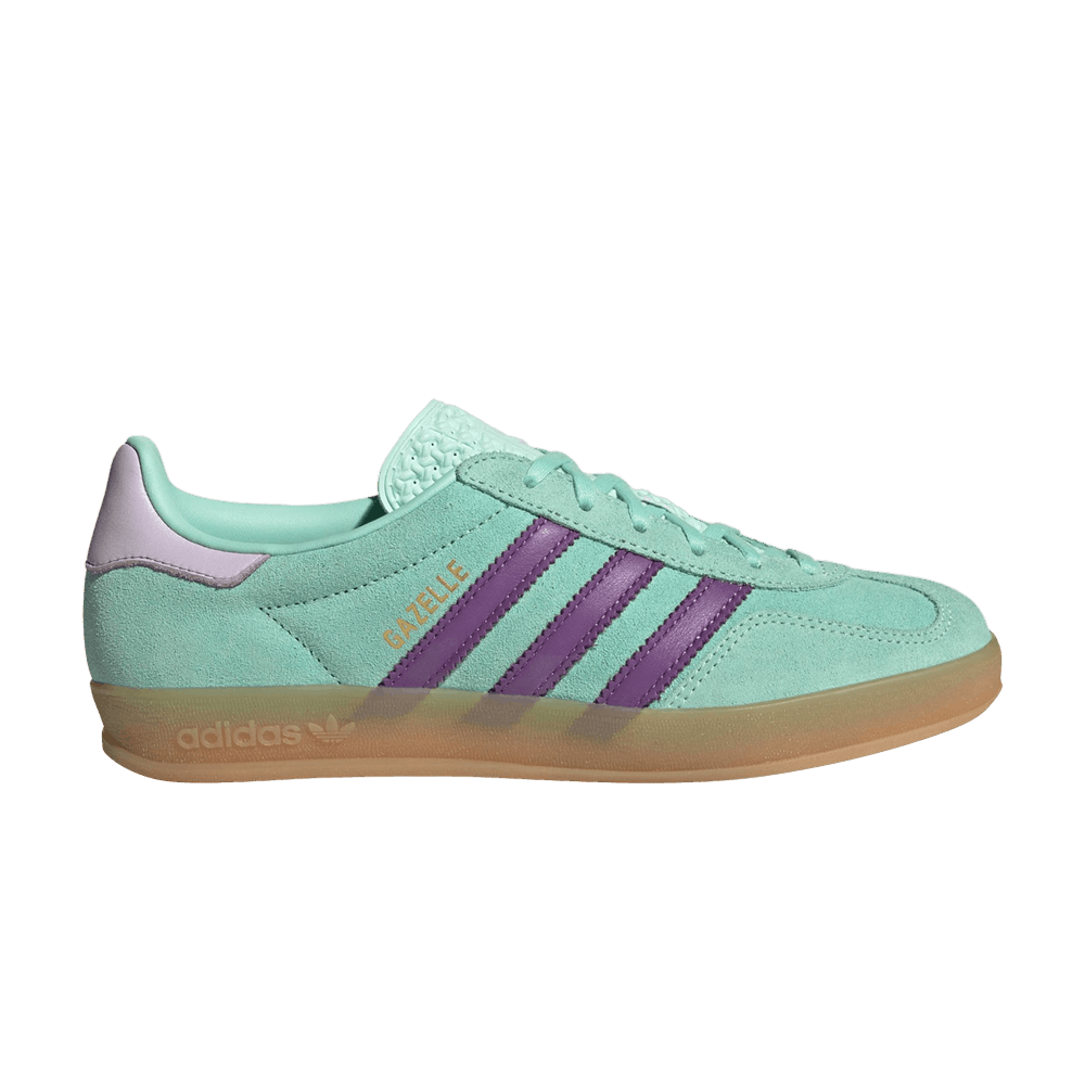 Кроссовки Adidas Wmns Gazelle Indoor 'Clear Mint Active Purple'
