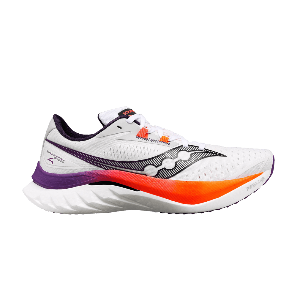 Кроссовки Saucony Endorphin Speed 4 'White ViZiOrange'