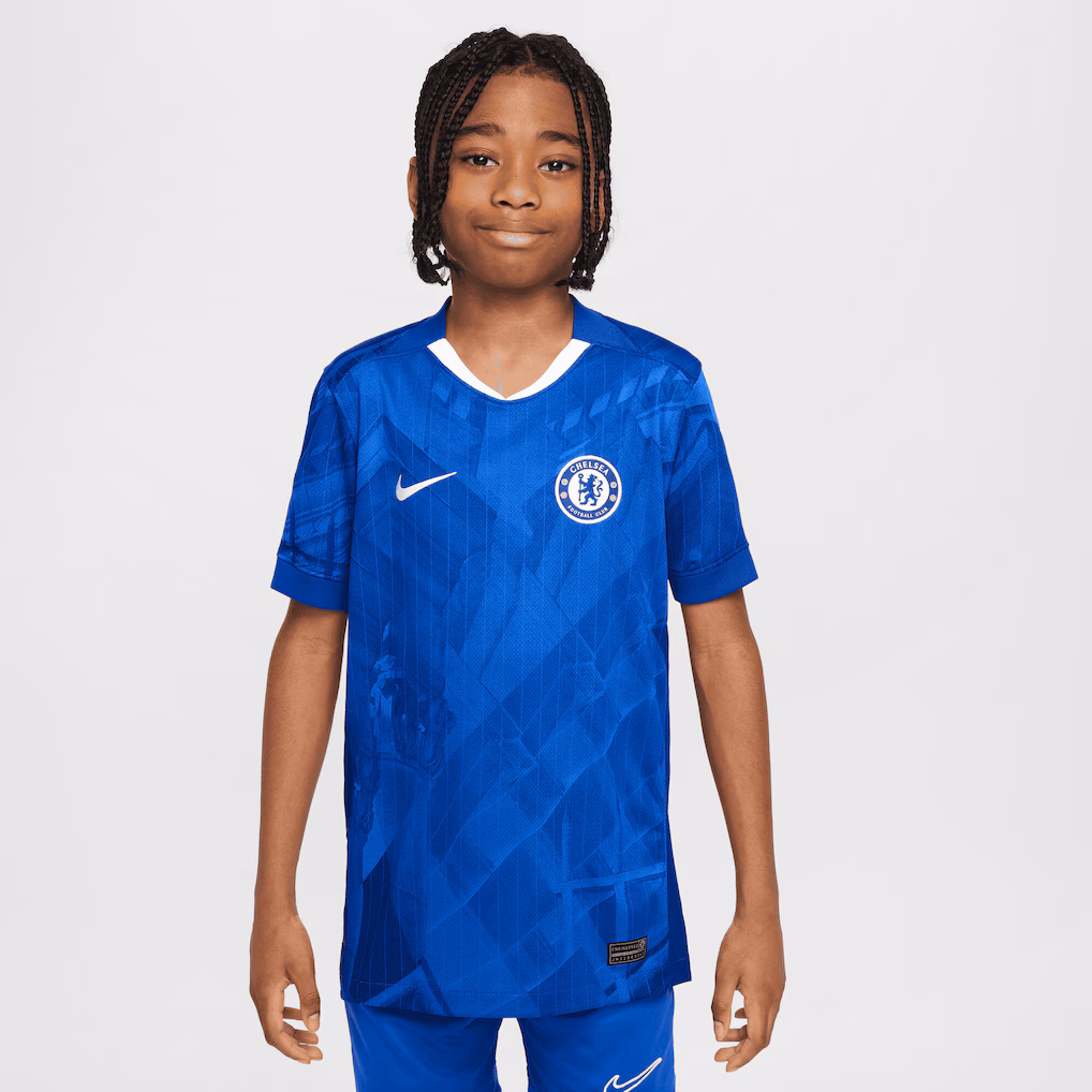 Детское футбольное джерси Chelsea Nike Home Stadium Shirt 2025-26