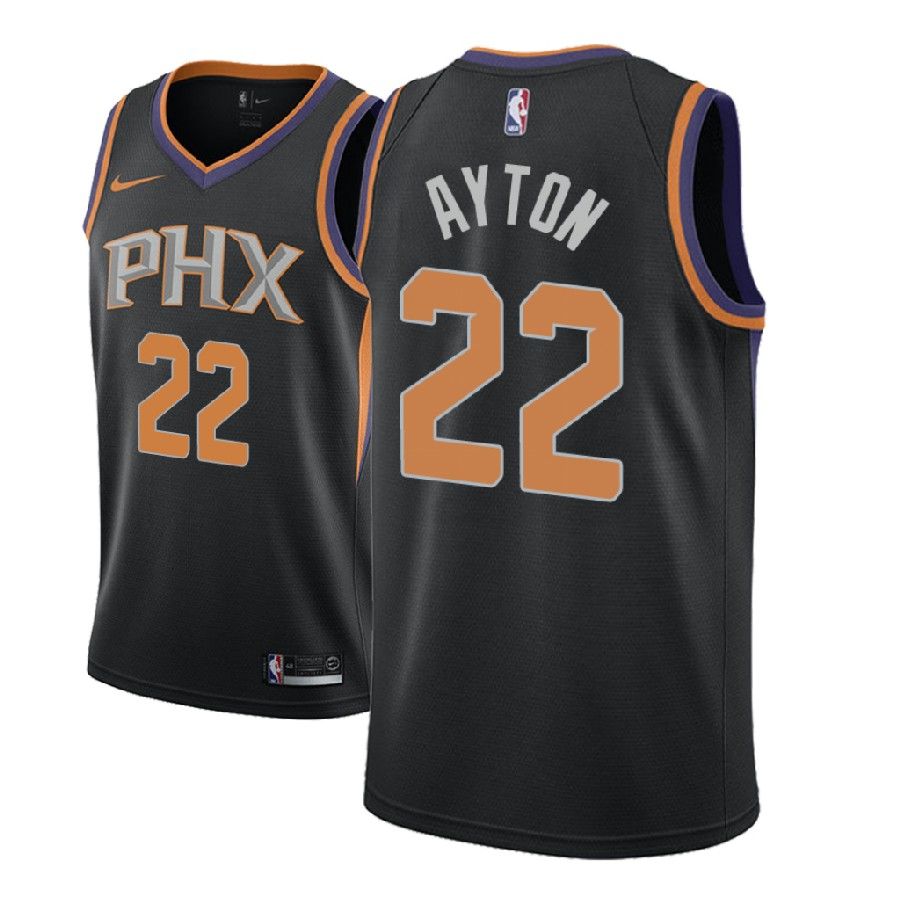 Баскетбольная джерси 2018 NBA Draft DeAndre Ayton Phoenix Suns #22 Statement Black