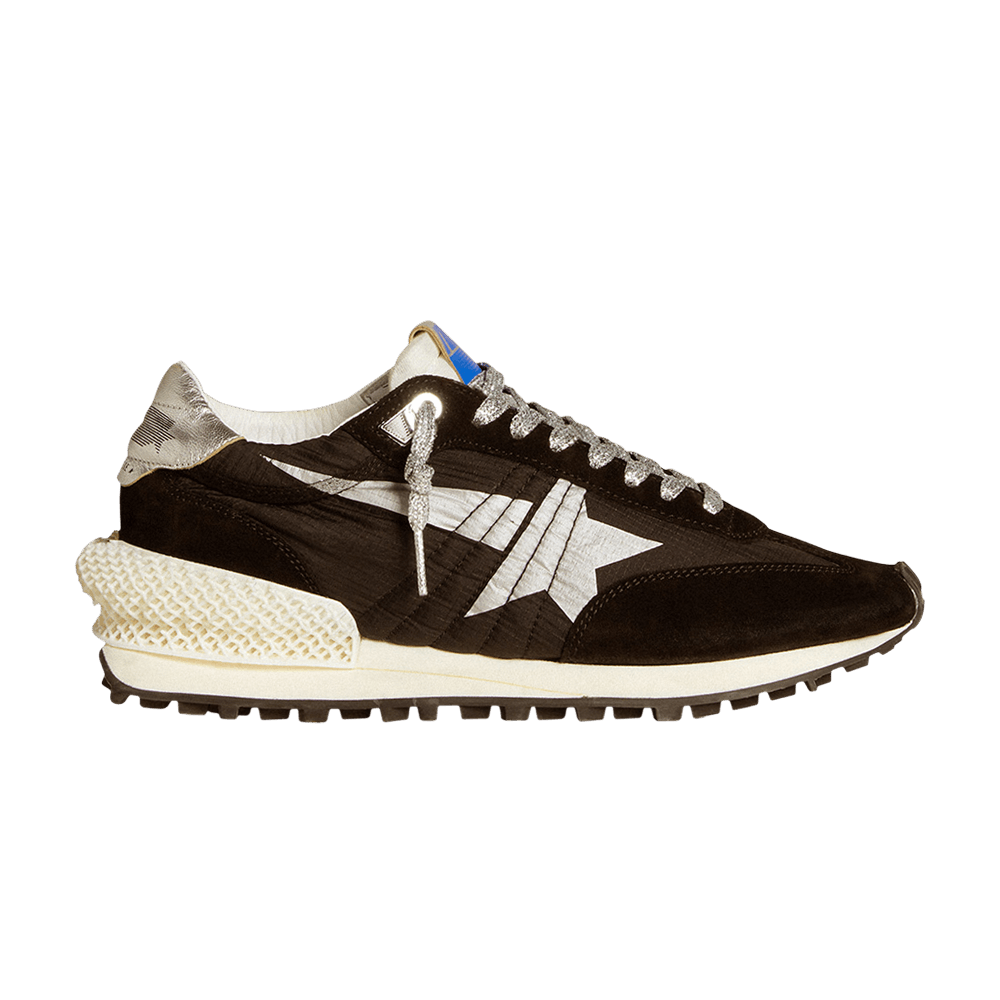 Кроссовки Golden Goose Wmns Marathon 'Black Metallic Silver'