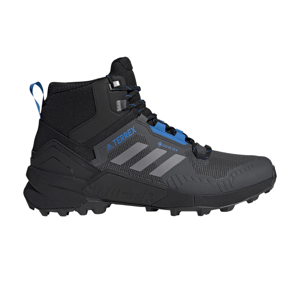 Adidas Terrex Swift R3 Mid GORE-TEX 'Black Grey Blue Rush'