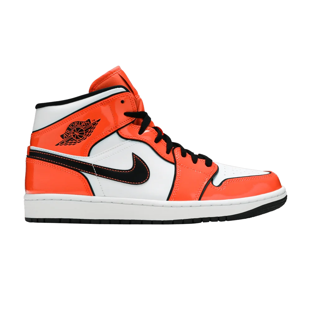 Кроссовки Air Jordan 1 Mid SE 'Turf Orange'