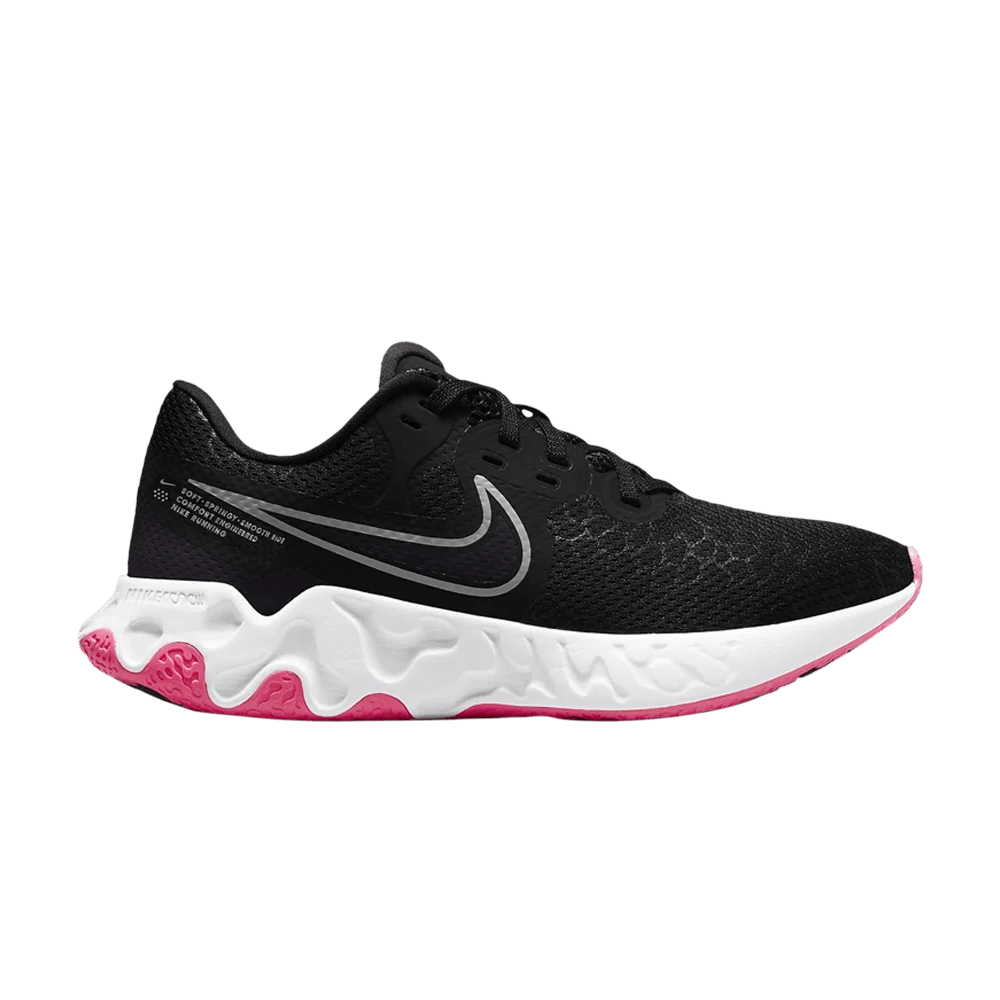 Krossovki-Nike-Wmns-Renew-Ride-2-Black-Hyper-Pink