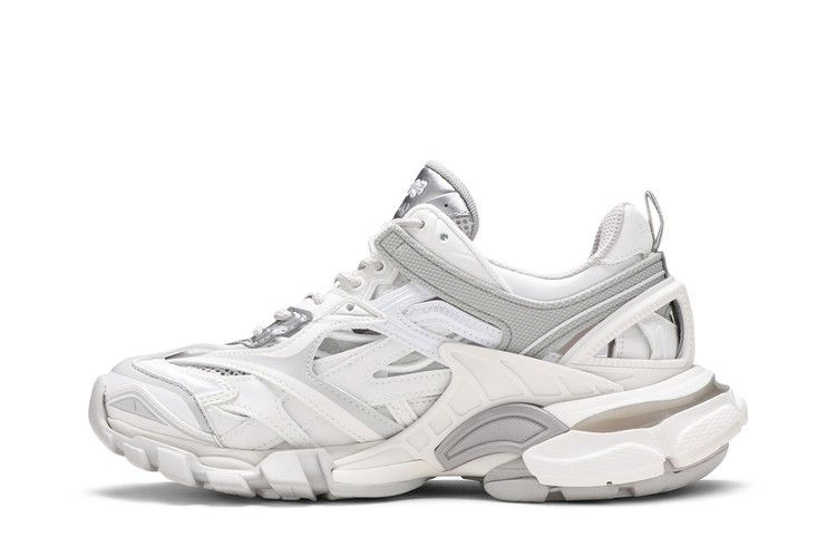Кроссовки Balenciaga Wmns Track.2 Open Sneaker 'White Grey'