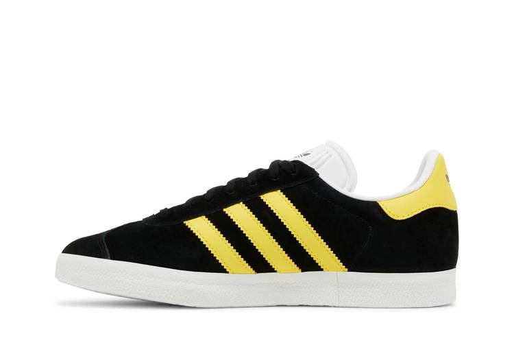 Кроссовки Adidas Gazelle 'Black Impact Yellow'