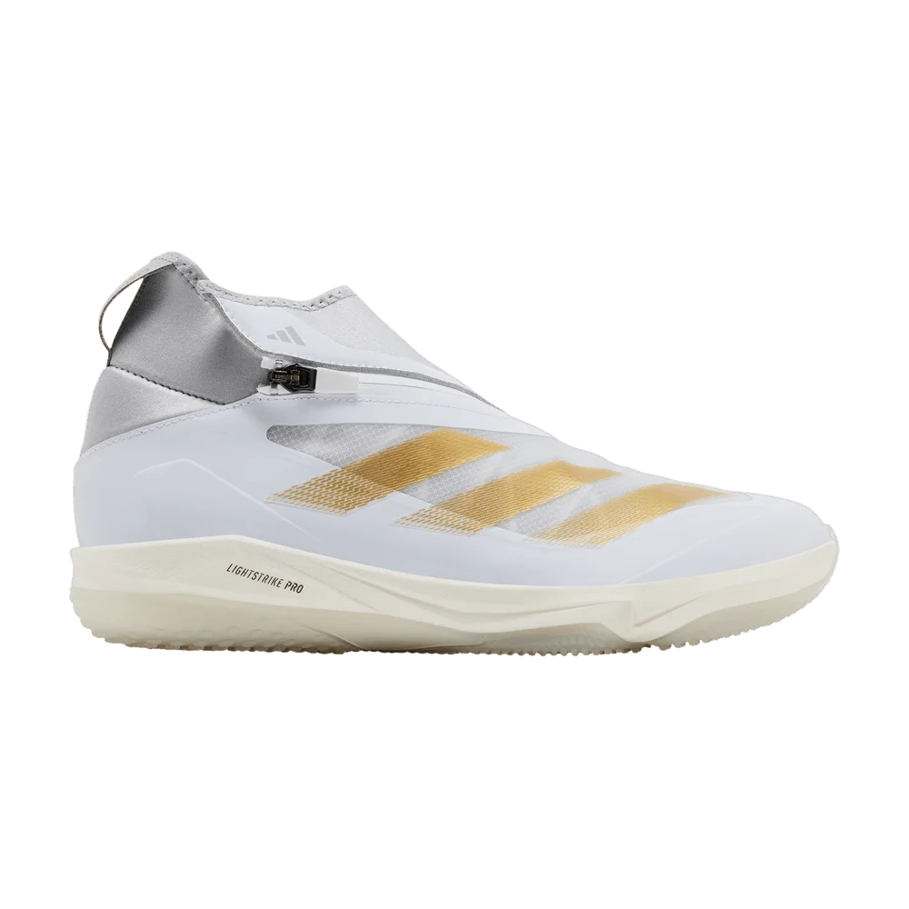 Krossovki-adidas-Adizero-Impact-Turf-White-Gold-Metallic