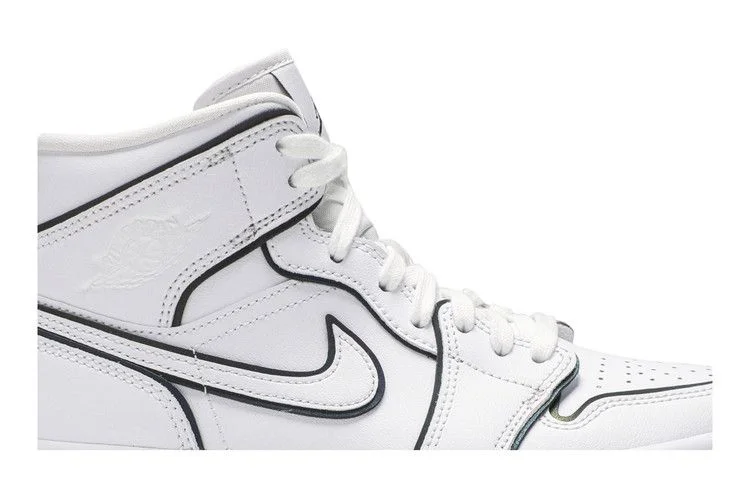 Кроссовки Wmns Air Jordan 1 Mid SE 'Iridescent Trim'