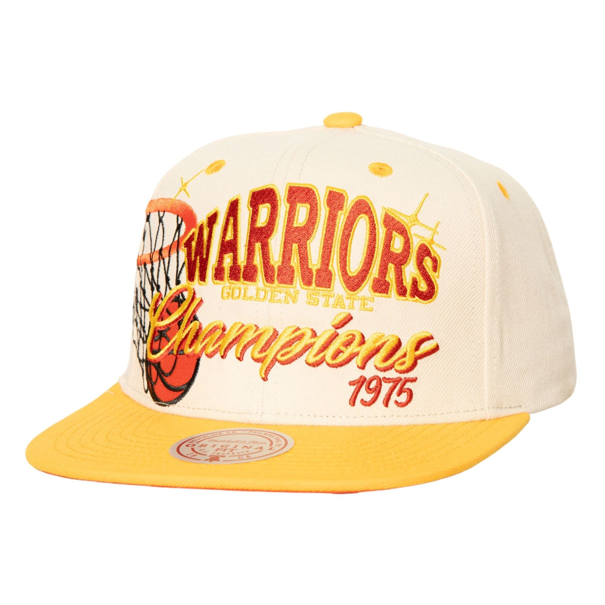 Бейсболка Mitchell & Ness M&N x Melody Ehsani Champions Snapback Golden State Warriors Hat