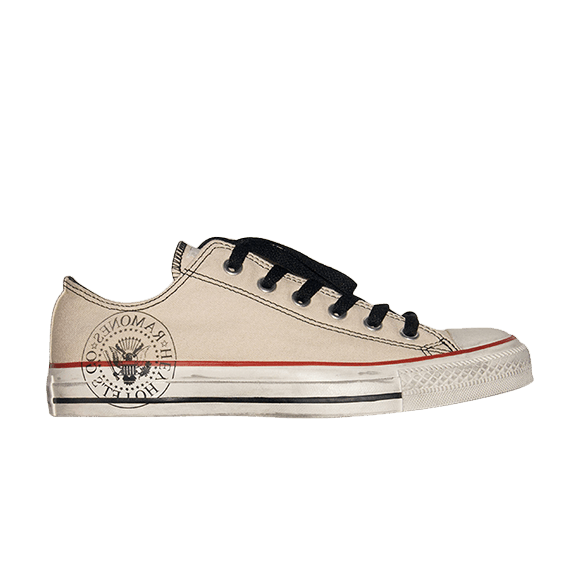 Кроссовки Ramones x Converse Chuck Taylor All Star Ox 'Parchment'