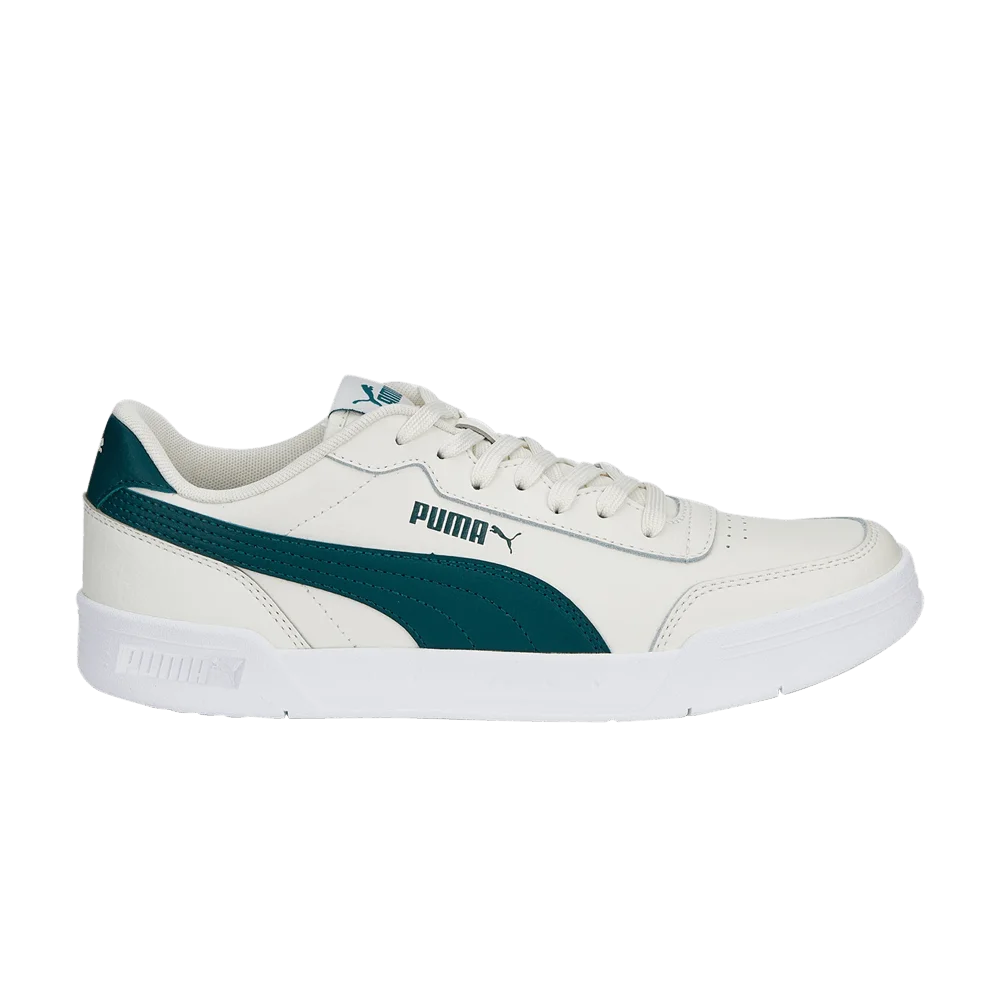 Krossovki-Puma-Caracal-Vaporous-Grey-Varsity-Green