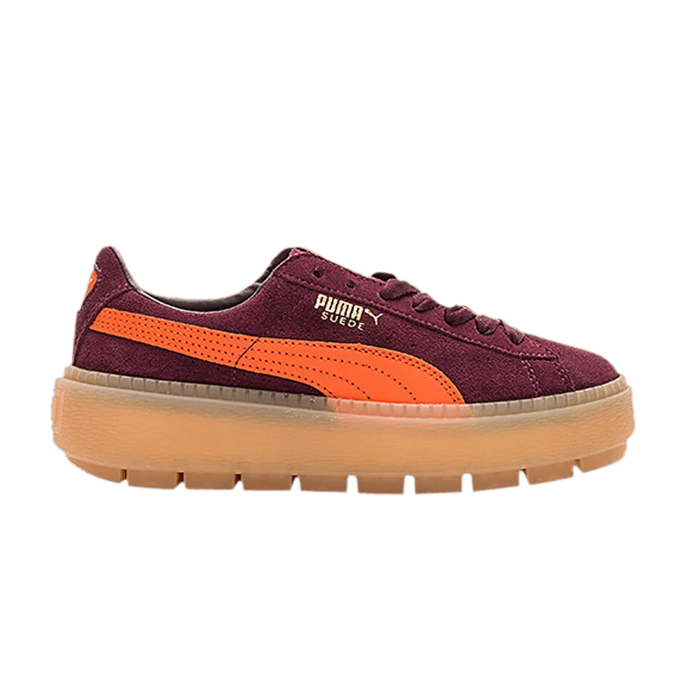 Krossovki-Puma-Wmns-Suede-Platform-Trace-Winetasting-Flame