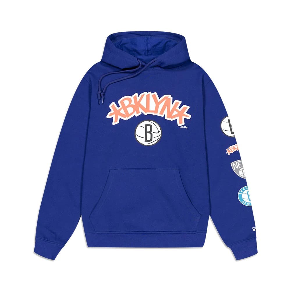 Худи New Era Brooklyn Nets 2024 City Edition NBA Hoodie