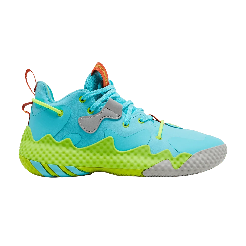 Кроссовки Adidas Harden Vol. 6 J 'Pulse Aqua Solar Yellow'