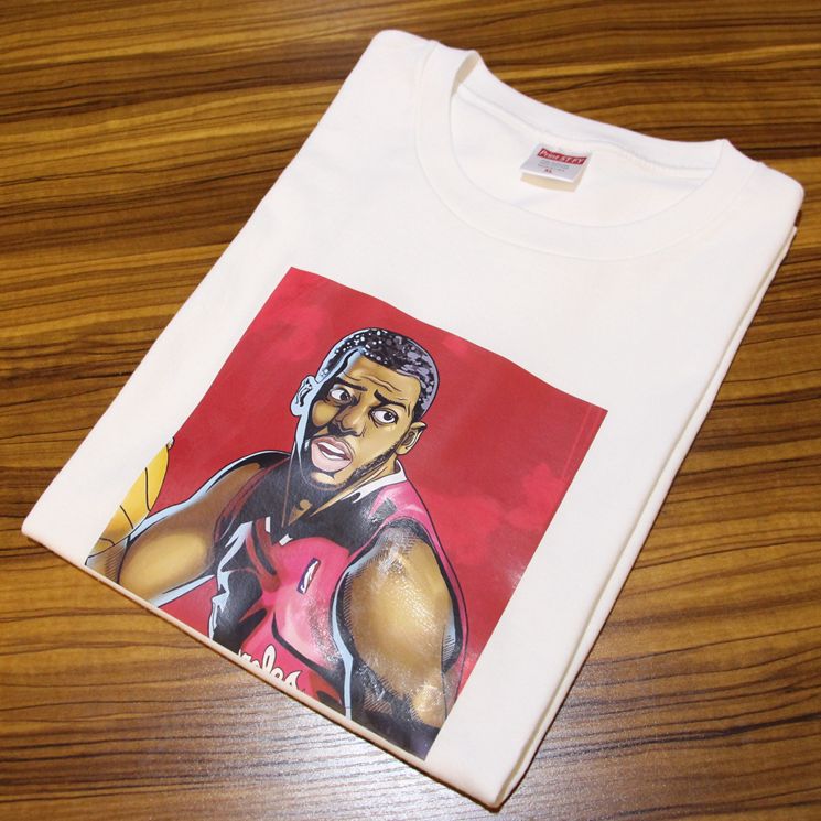 Футболка 2019 NBA Paul ST FY Basketball Tee White