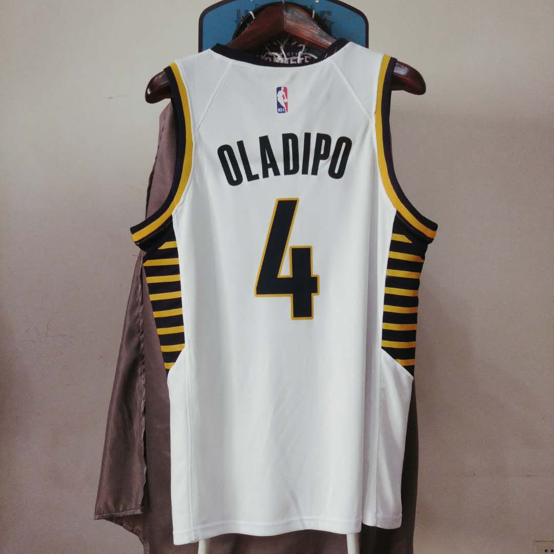 Баскетбольная джерси 2017-18 Victor Oladipo Indiana Pacers #4 Association White