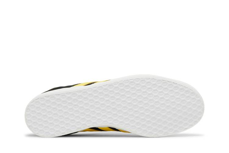 Кроссовки Adidas Gazelle 'Black Impact Yellow'