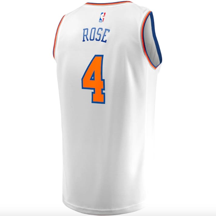 2022-23-New-York-Knicks-4-Derrick-Rose-Fast-Break-Association-White-Jersey-3
