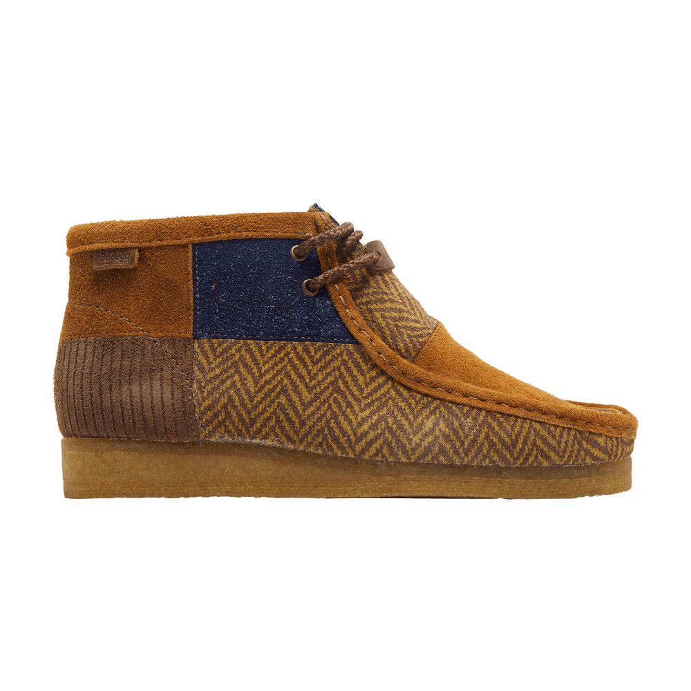 Кроссовки Clarks Bodega x Wallabee 2.0 'Heritage Patchwork'