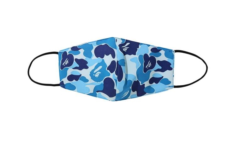 Маска BAPE ABC Camo Mask (SS20) Blue