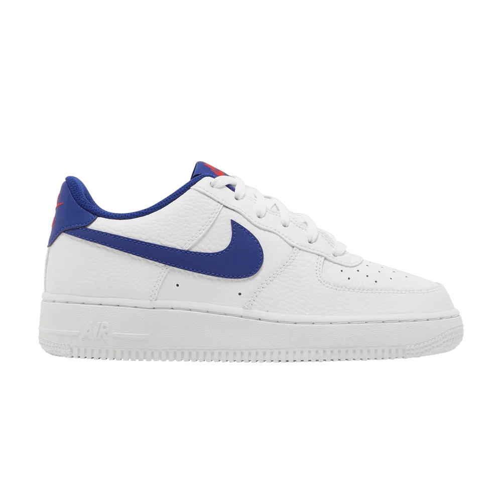 Krossovki-Nike-Air-Force-1-GS-White-Deep-Royal-Blue