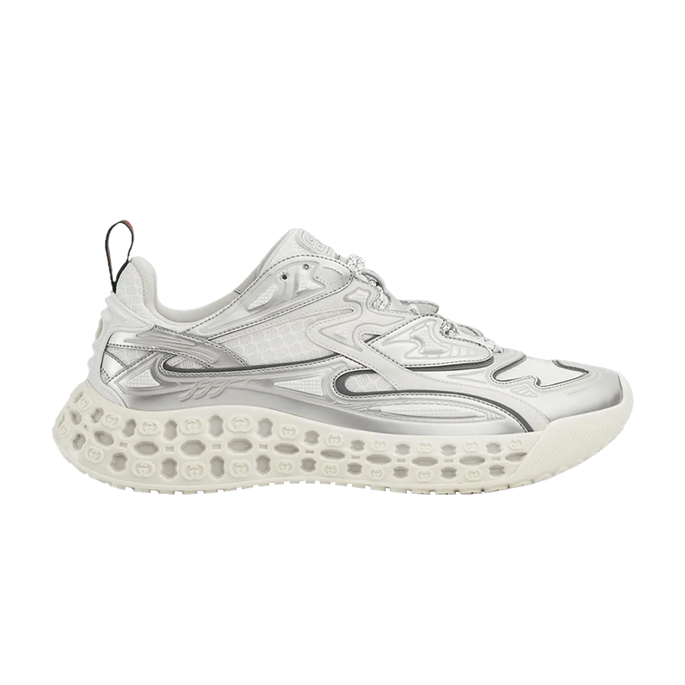 Кроссовки Gucci Cub3d Sneaker 'Grey White Demetra'