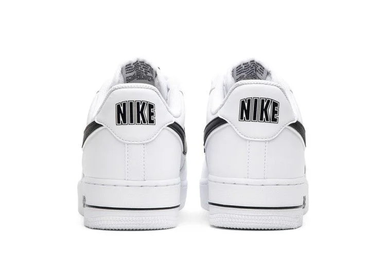 Кроссовки Nike Air Force 1 Low '07 3 'White Black'