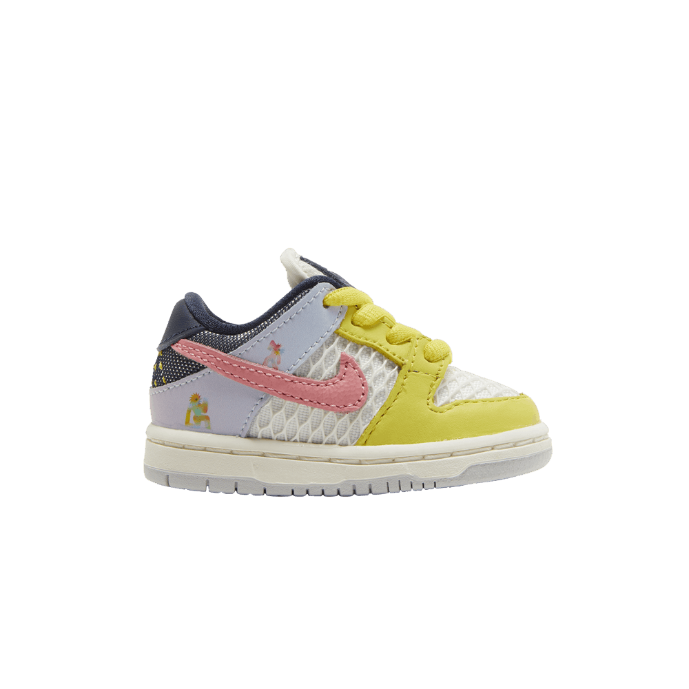 Кроссовки Xavier Schipani x Nike Dunk Low SB TD 'Be True - Trans Joy'