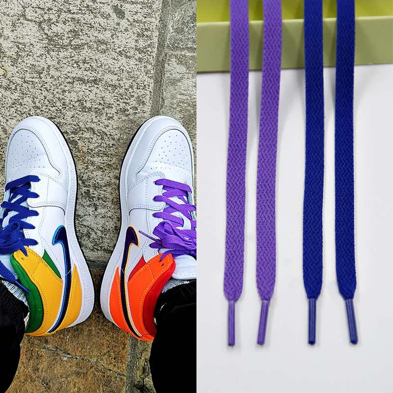 Шнурки Gorilla Guard Air Jordan 1 Blue-Purple Laces