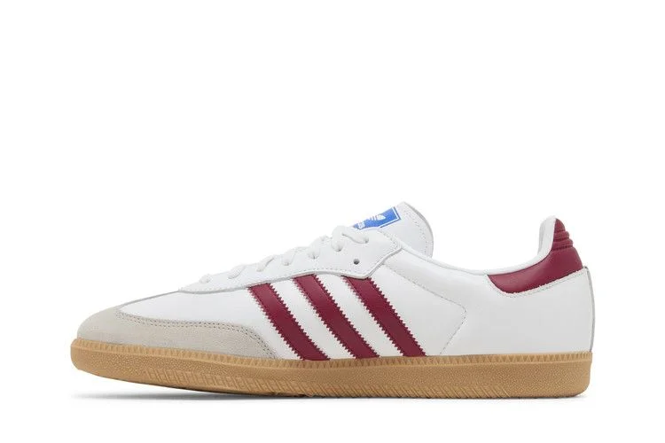 Кроссовки adidas Men's Samba OG 'White Burgundy Gum'