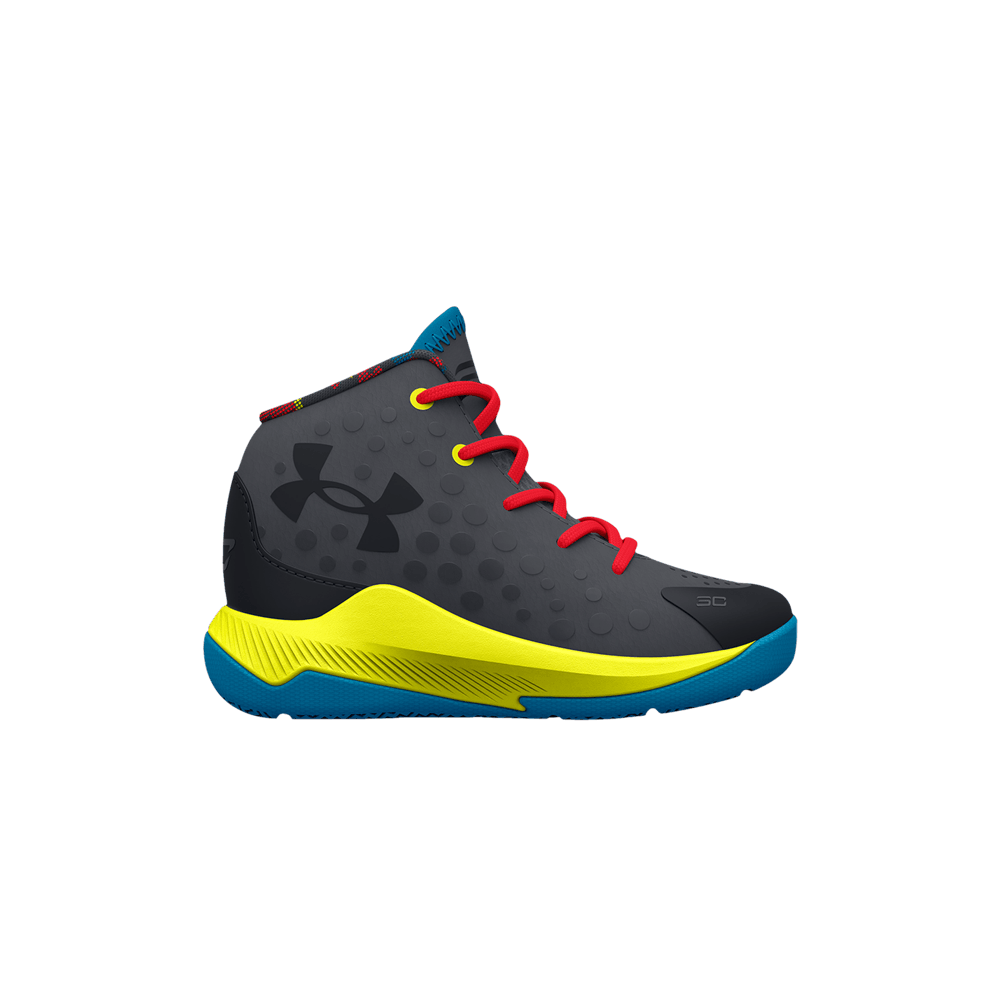 Кроссовки Under Armour Sour Patch Kids x Curry 1 Retro TD 'Pitch Grey'