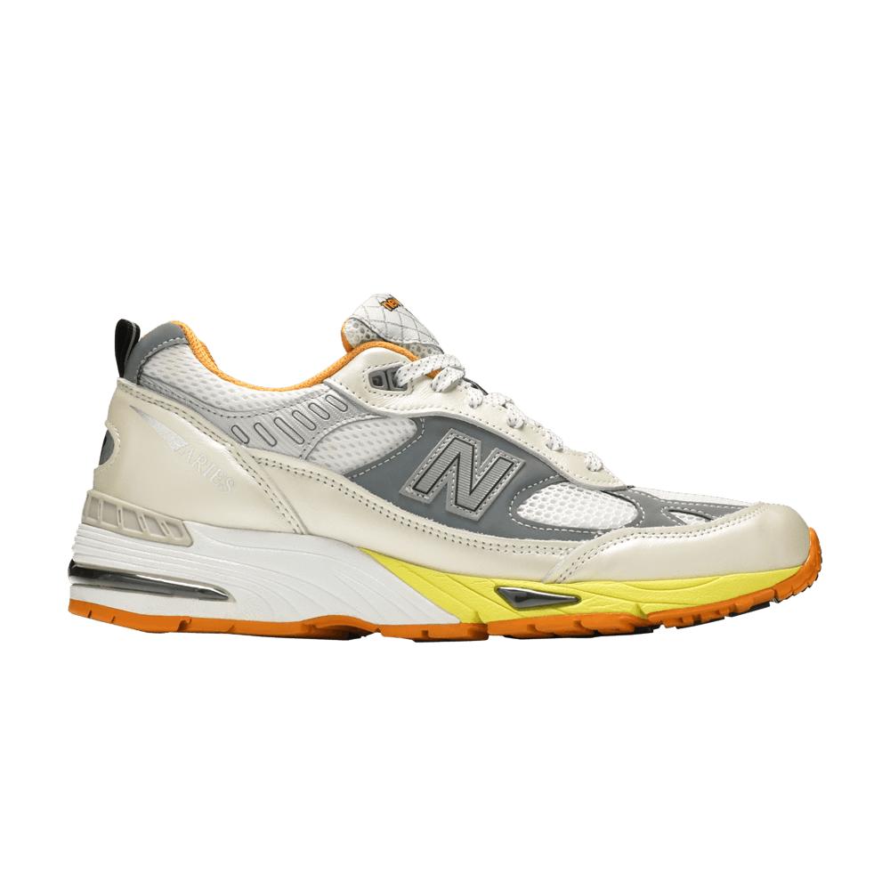 Кроссовки Aries x New Balance 991 Made In England 'Orange Silver'