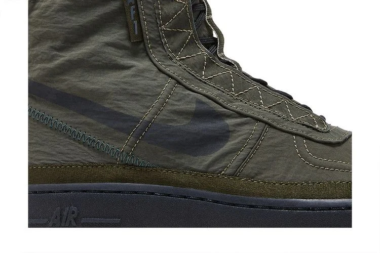 Кроссовки Nike Wmns Air Force 1 High Shell 'Cargo Khaki'
