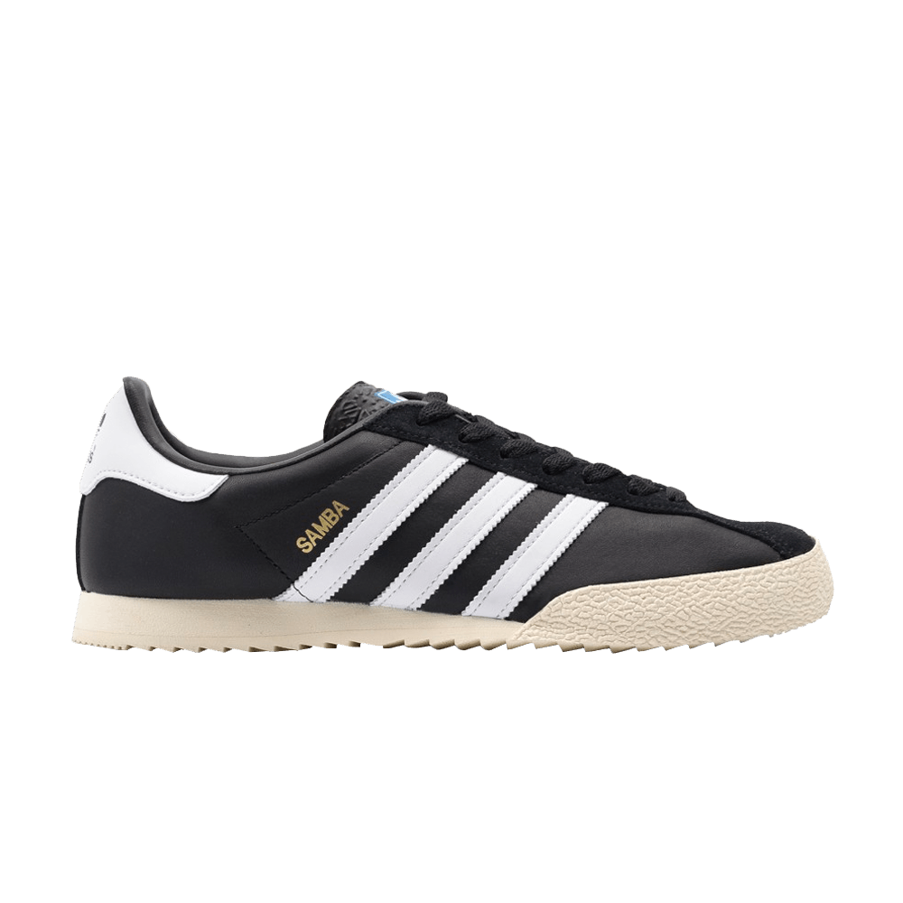Кроссовки Adidas Samba Spezial 'Black White Gold'
