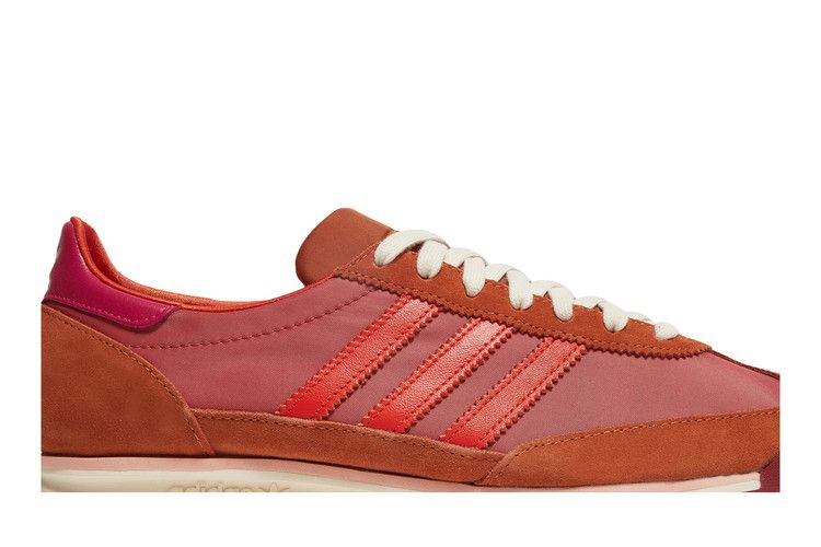 Кроссовки Wales Bonner x adidas SL72 'Trace Pink Maroon'