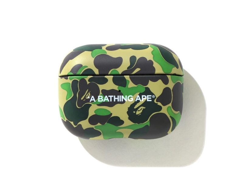 Чехол для наушников BAPE ABC Camo Airpods Pro Case (SS21) Green