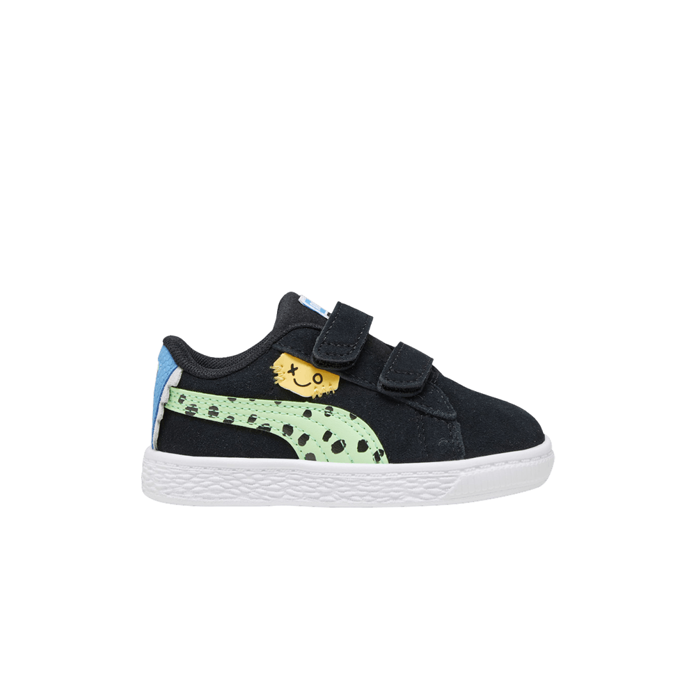 Кроссовки Puma Suede Classic Toddler 'Mix Match - Black Spring Fern'